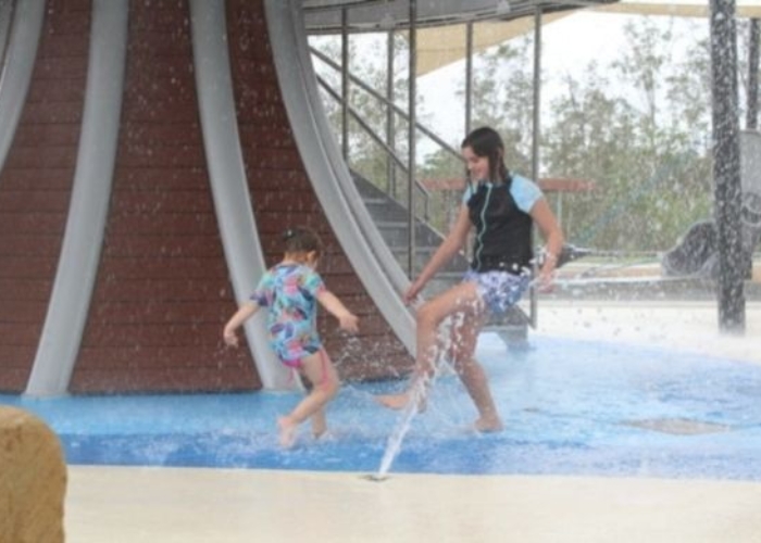Low Maintenance Cladding for Water Park Feature by Futurewood